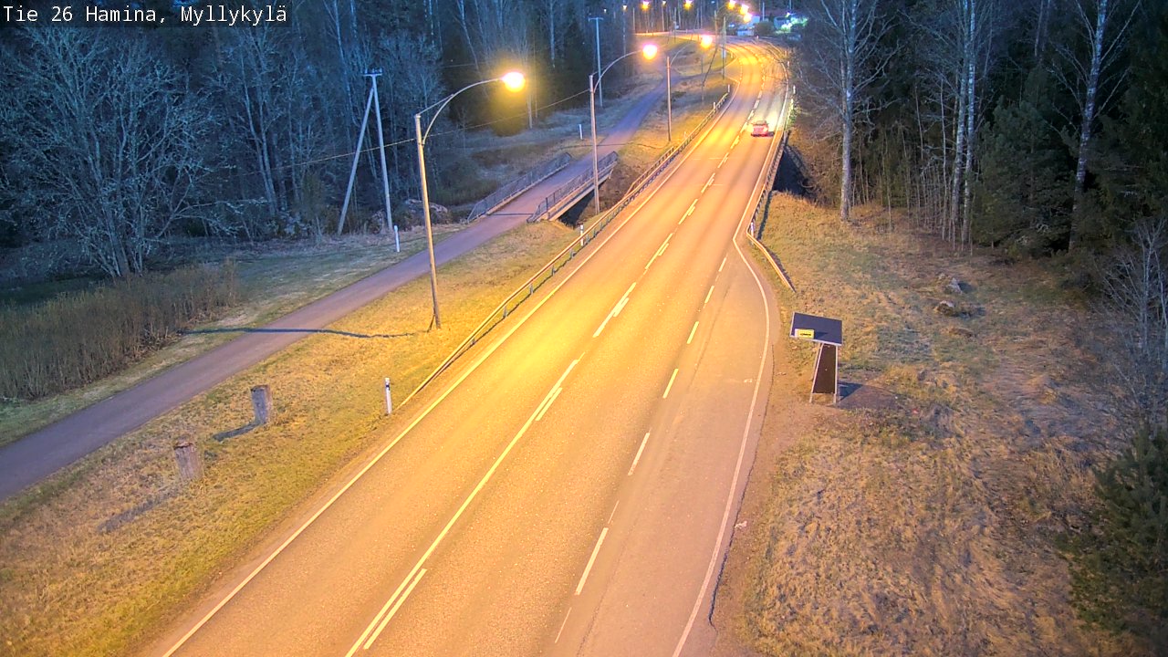 Kelikamerat Kuva Tie 26 Hamina, Myllykylä, Hamina, Kymenlaakso