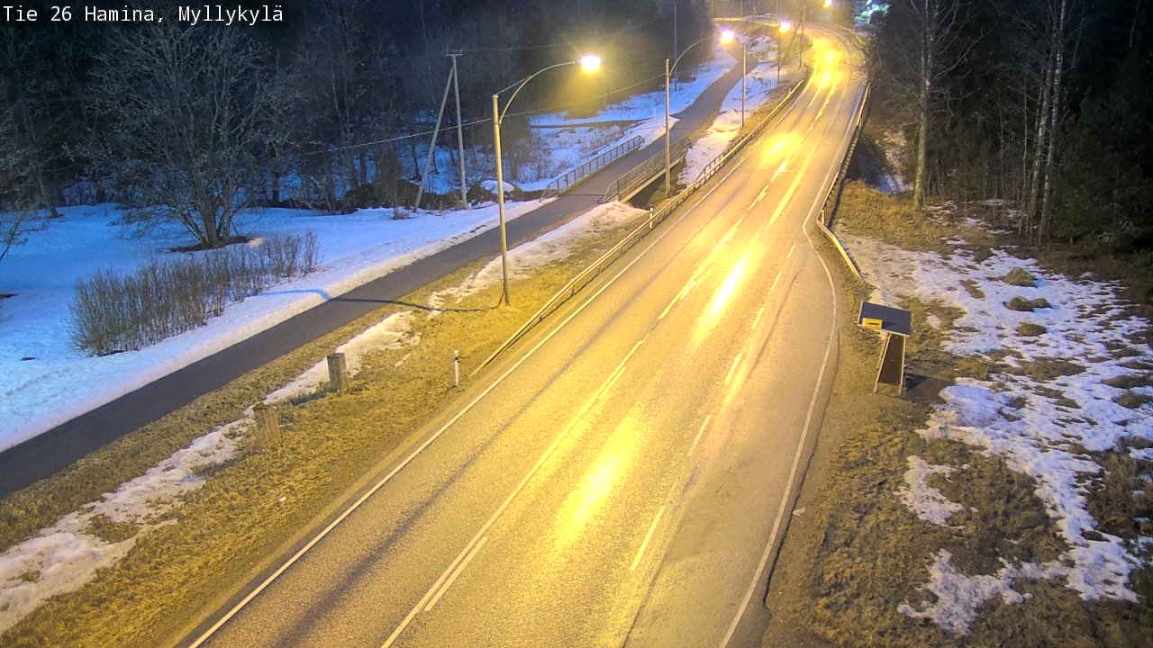 Kelikamerat Kuva Tie 26 Hamina, Myllykylä, Hamina, Kymenlaakso