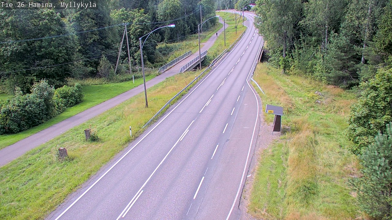 Kelikamerat Kuva Tie 26 Hamina, Myllykylä, Hamina, Kymenlaakso