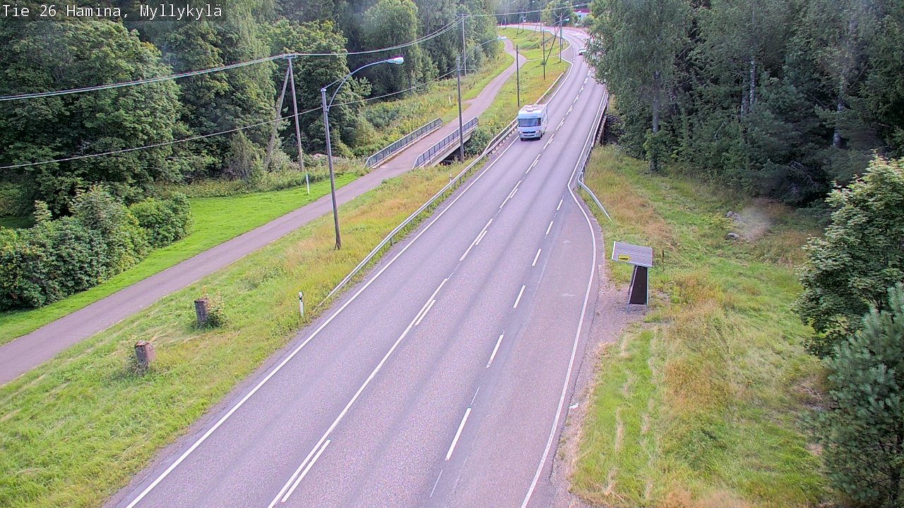 Kelikamerat Kuva Tie 26 Hamina, Myllykylä, Hamina, Kymenlaakso