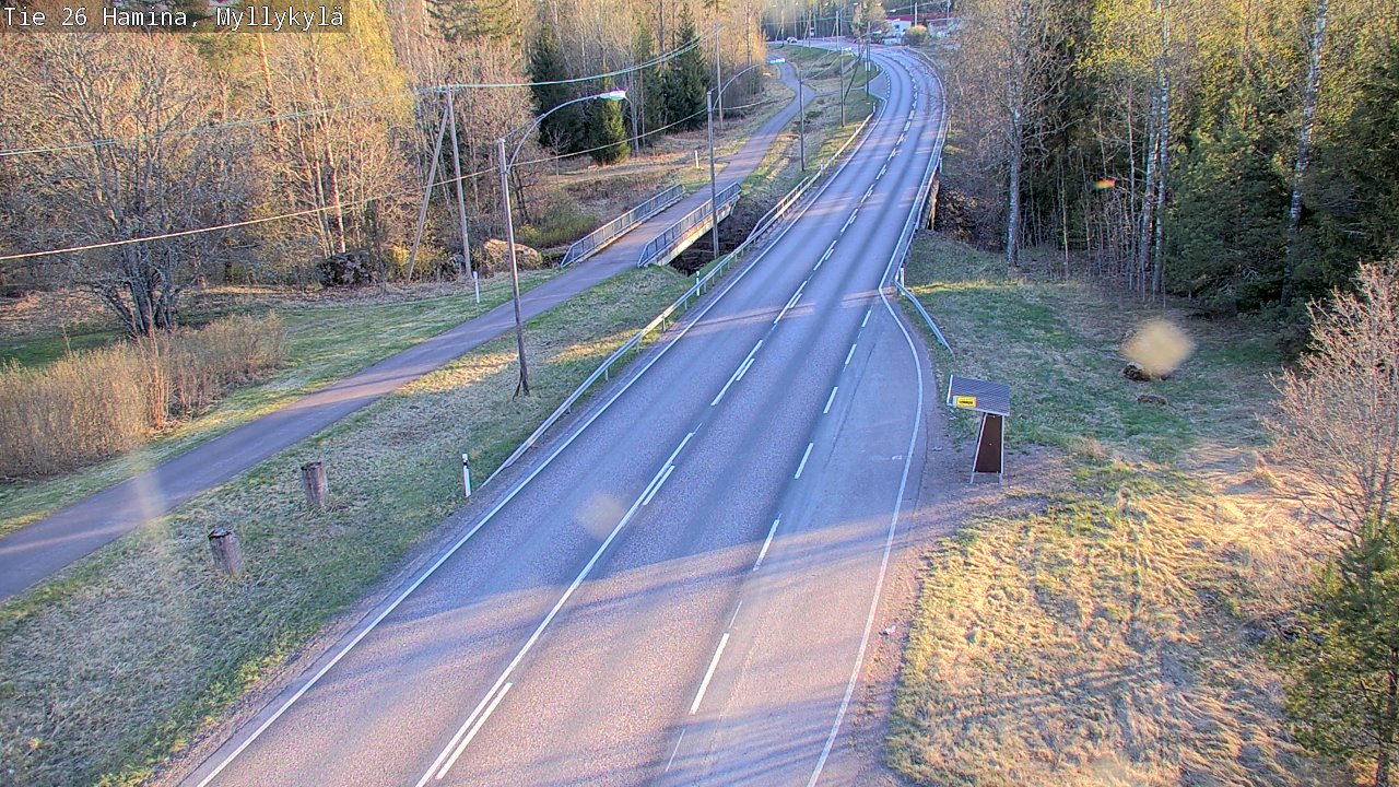 Kelikamerat Kuva Tie 26 Hamina, Myllykylä, Hamina, Kymenlaakso
