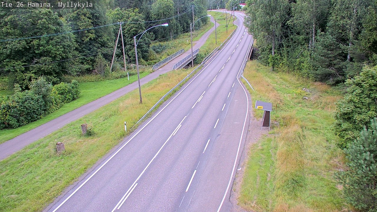 Kelikamerat Kuva Tie 26 Hamina, Myllykylä, Hamina, Kymenlaakso