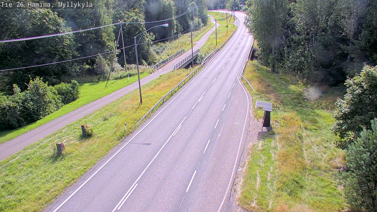 Kelikamerat Kuva Tie 26 Hamina, Myllykylä, Hamina, Kymenlaakso