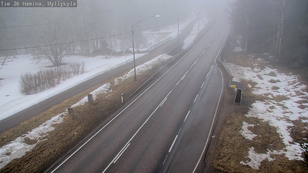 Kelikamerat Kuva Tie 26 Hamina, Myllykylä, Hamina, Kymenlaakso