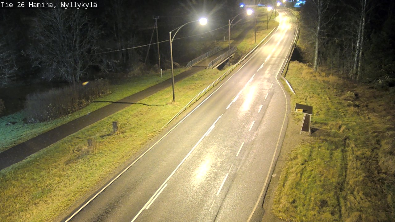 Kelikamerat Kuva Tie 26 Hamina, Myllykylä, Hamina, Kymenlaakso