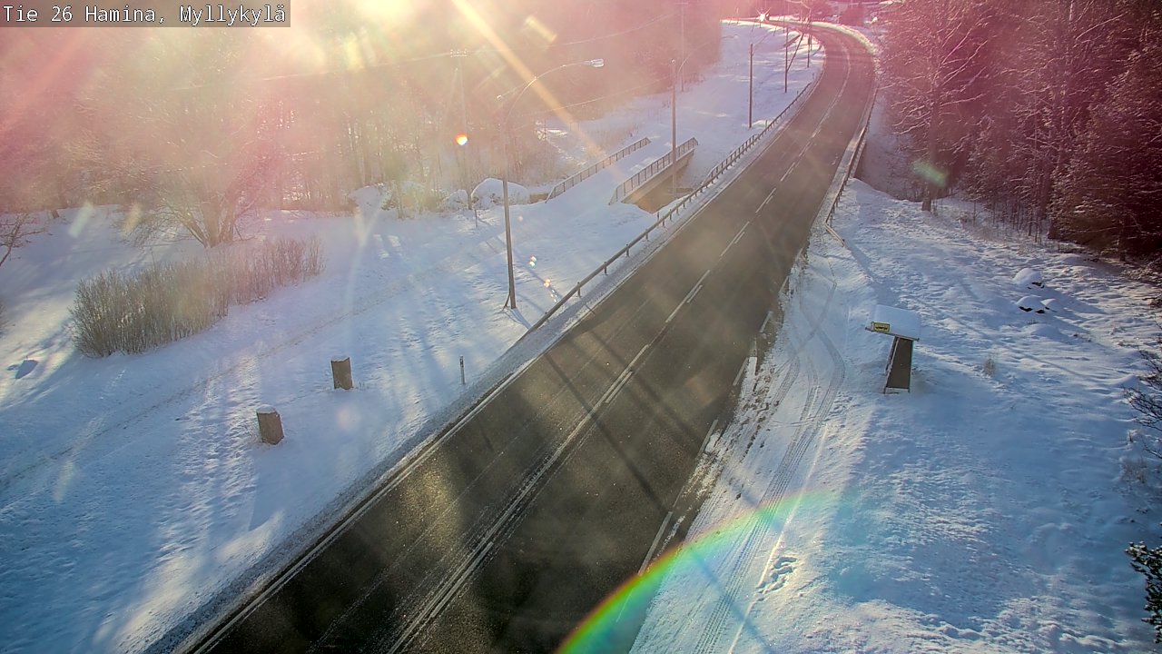 Kelikamerat Kuva Tie 26 Hamina, Myllykylä, Hamina, Kymenlaakso