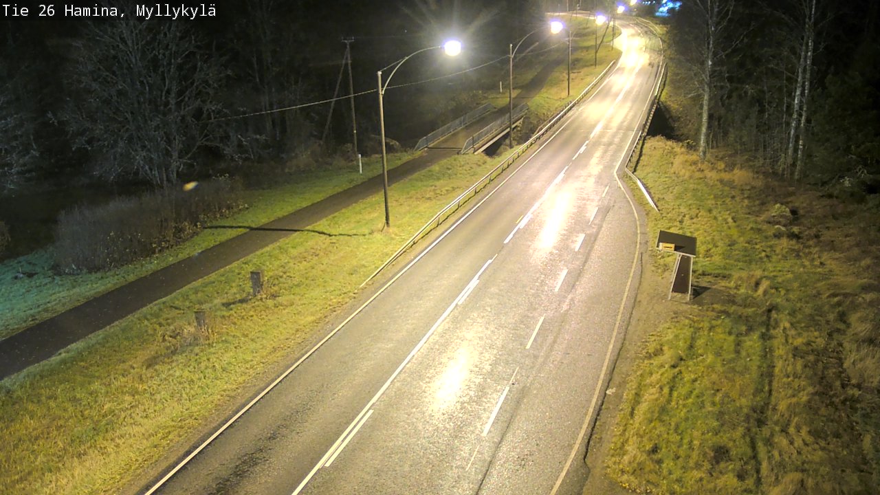 Kelikamerat Kuva Tie 26 Hamina, Myllykylä, Hamina, Kymenlaakso