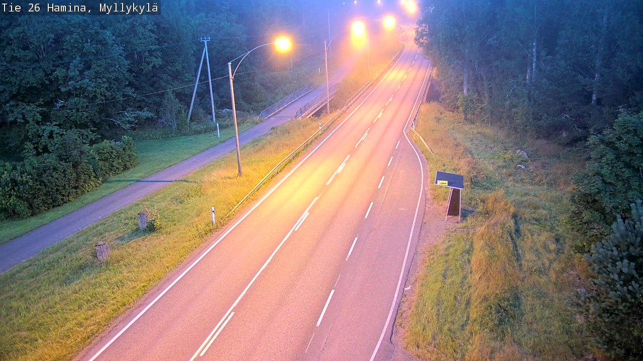 Kelikamerat Kuva Tie 26 Hamina, Myllykylä, Hamina, Kymenlaakso