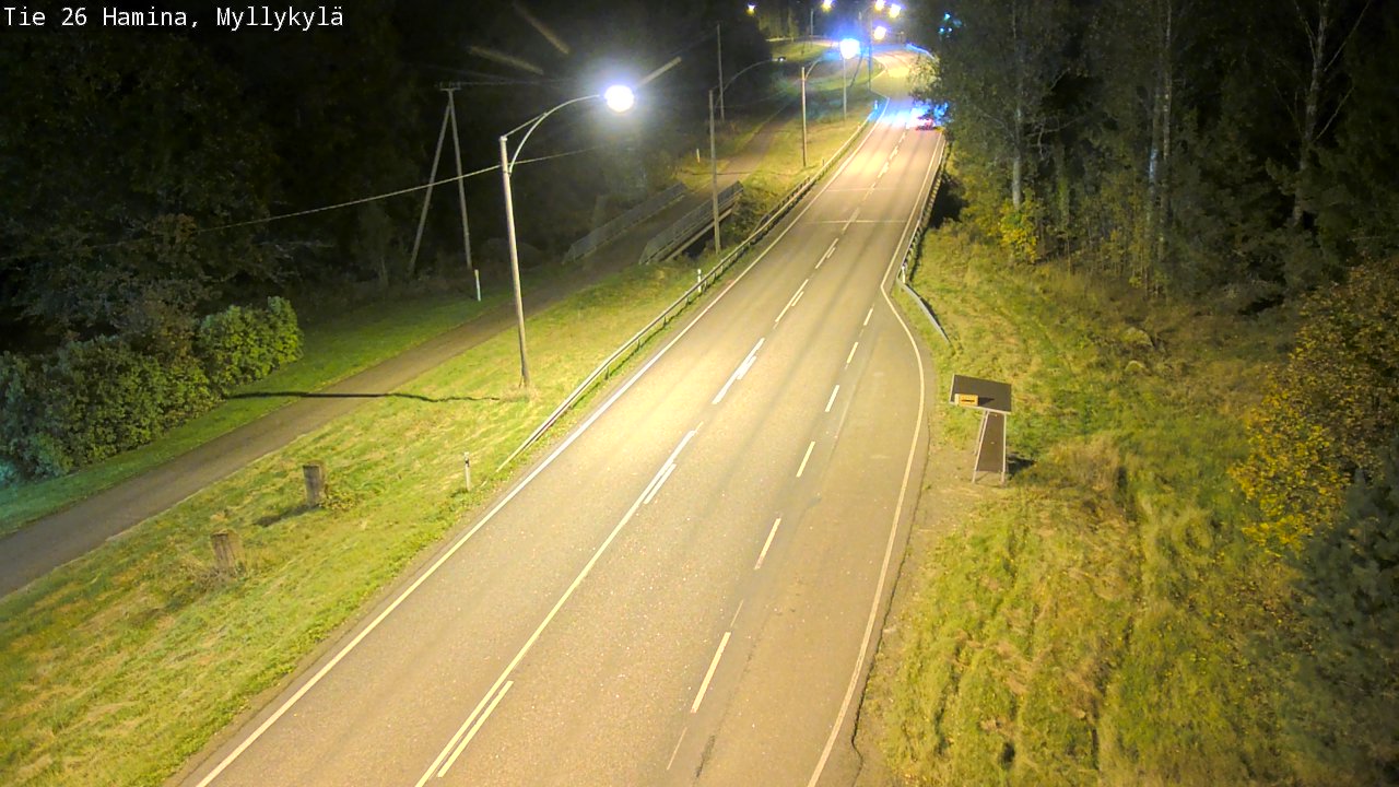Kelikamerat Kuva Tie 26 Hamina, Myllykylä, Hamina, Kymenlaakso