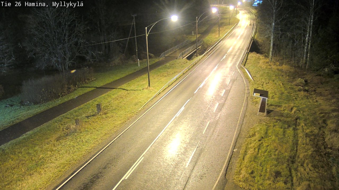 Kelikamerat Kuva Tie 26 Hamina, Myllykylä, Hamina, Kymenlaakso