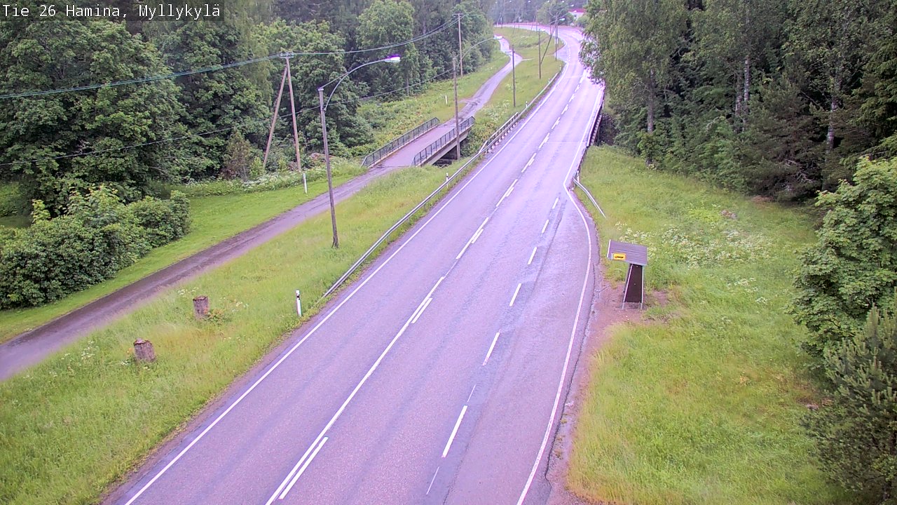 Kelikamerat Kuva Tie 26 Hamina, Myllykylä, Hamina, Kymenlaakso