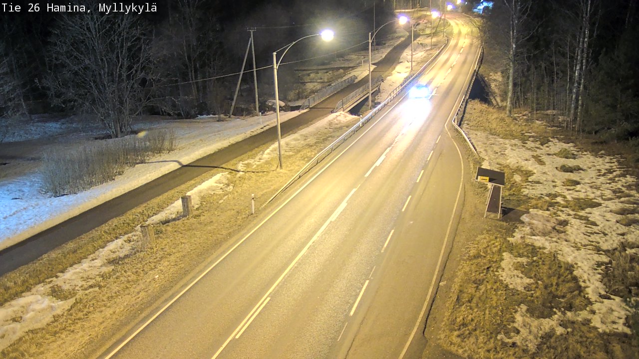 Kelikamerat Kuva Tie 26 Hamina, Myllykylä, Hamina, Kymenlaakso