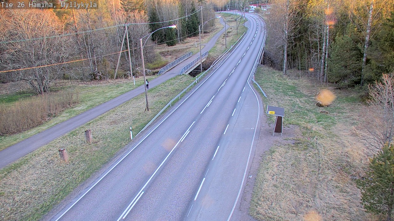 Kelikamerat Kuva Tie 26 Hamina, Myllykylä, Hamina, Kymenlaakso