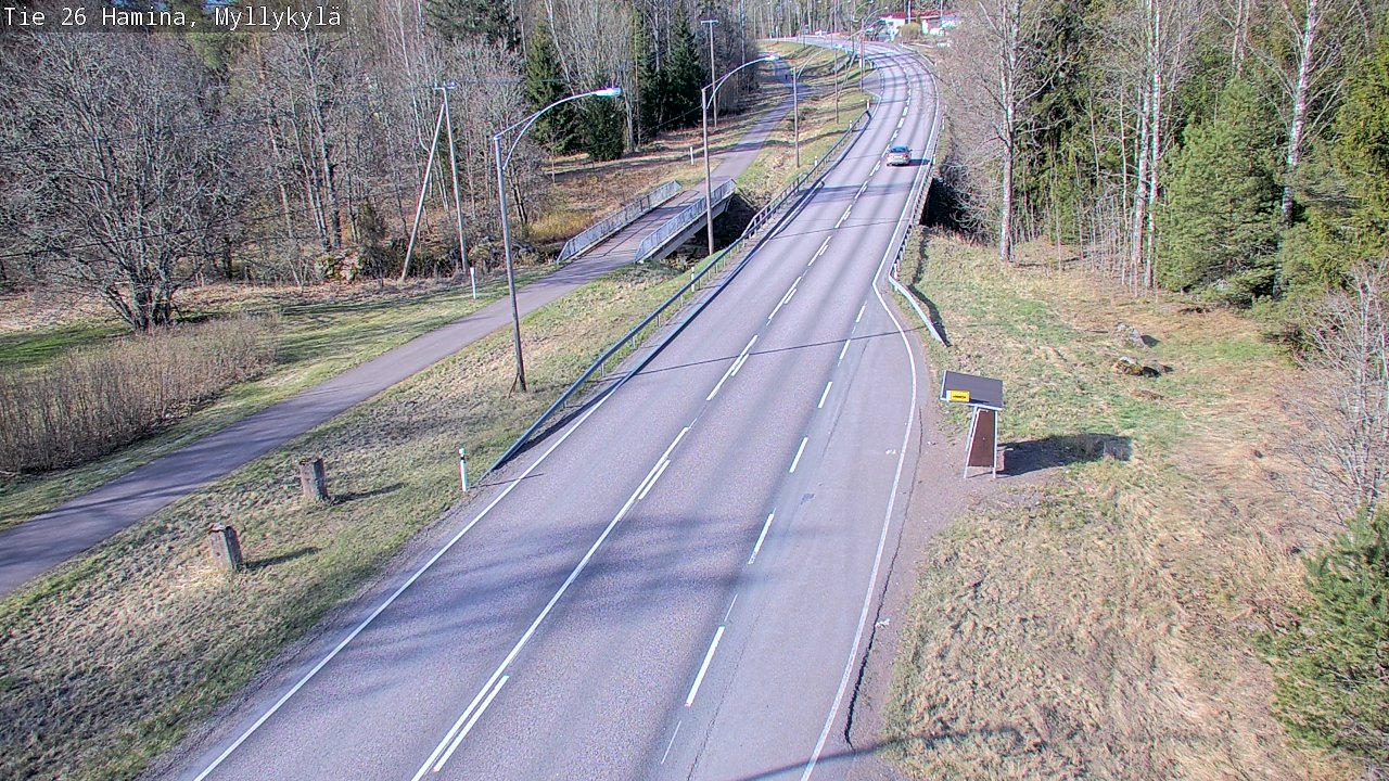 Kelikamerat Kuva Tie 26 Hamina, Myllykylä, Hamina, Kymenlaakso