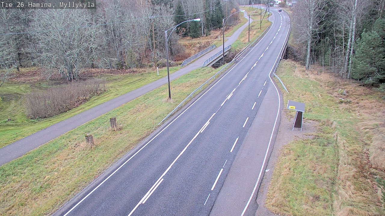 Kelikamerat Kuva Tie 26 Hamina, Myllykylä, Hamina, Kymenlaakso