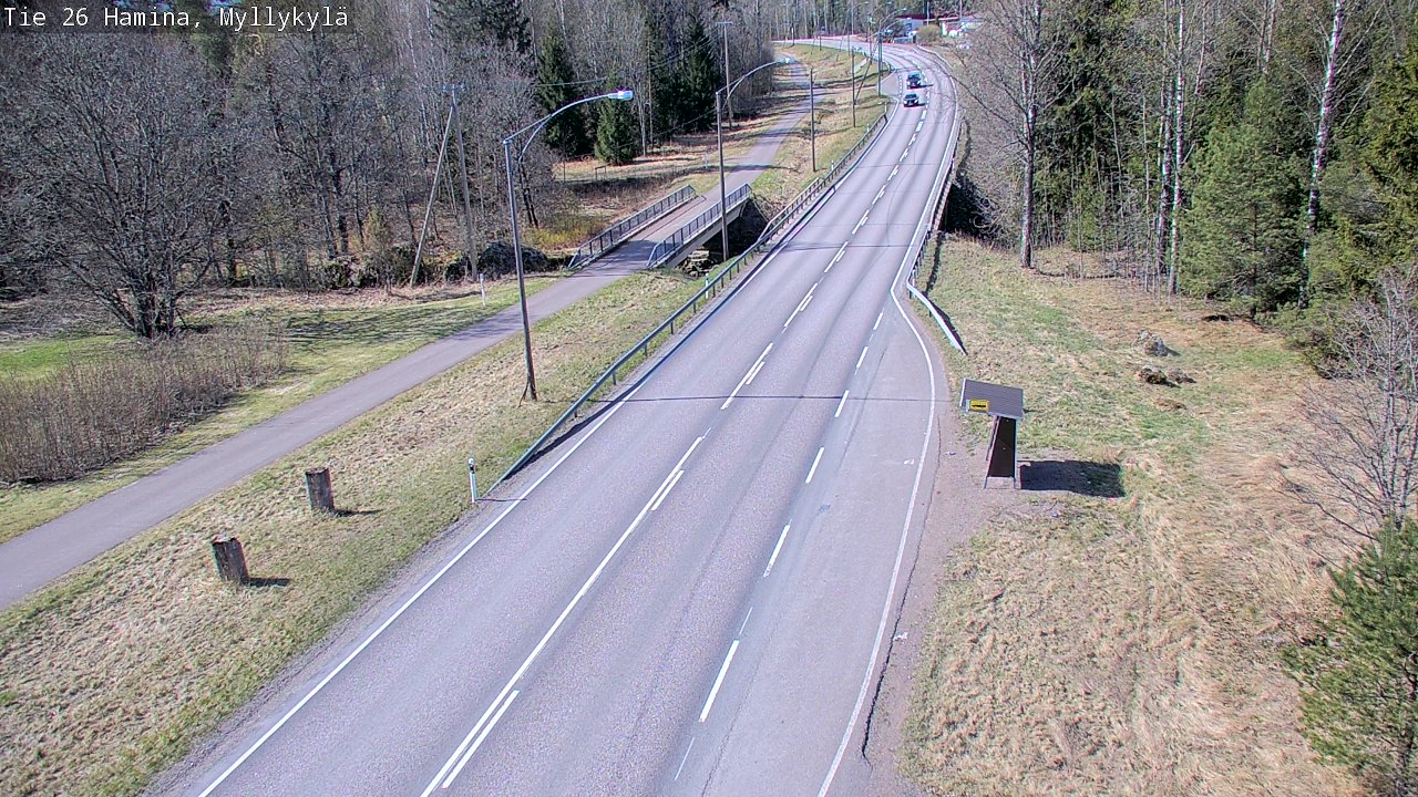 Kelikamerat Kuva Tie 26 Hamina, Myllykylä, Hamina, Kymenlaakso