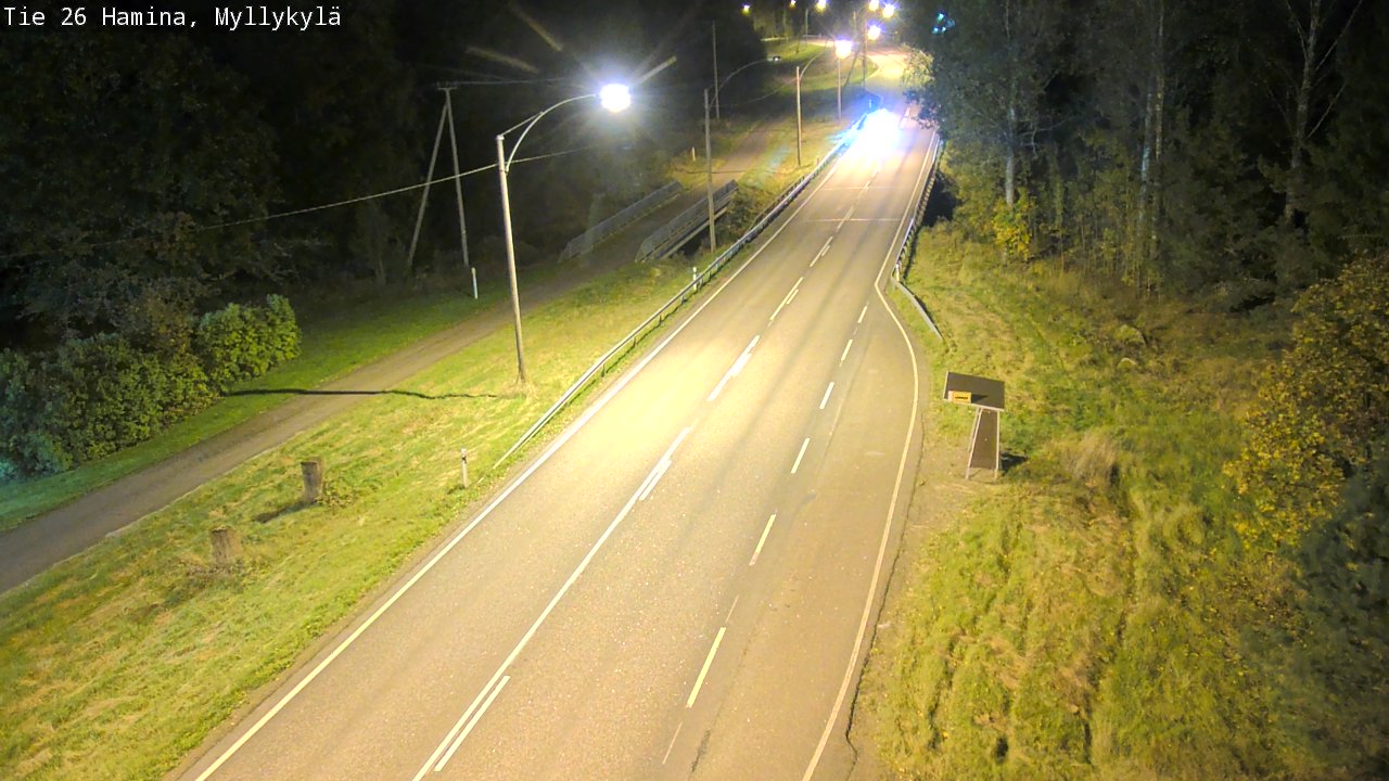 Kelikamerat Kuva Tie 26 Hamina, Myllykylä, Hamina, Kymenlaakso