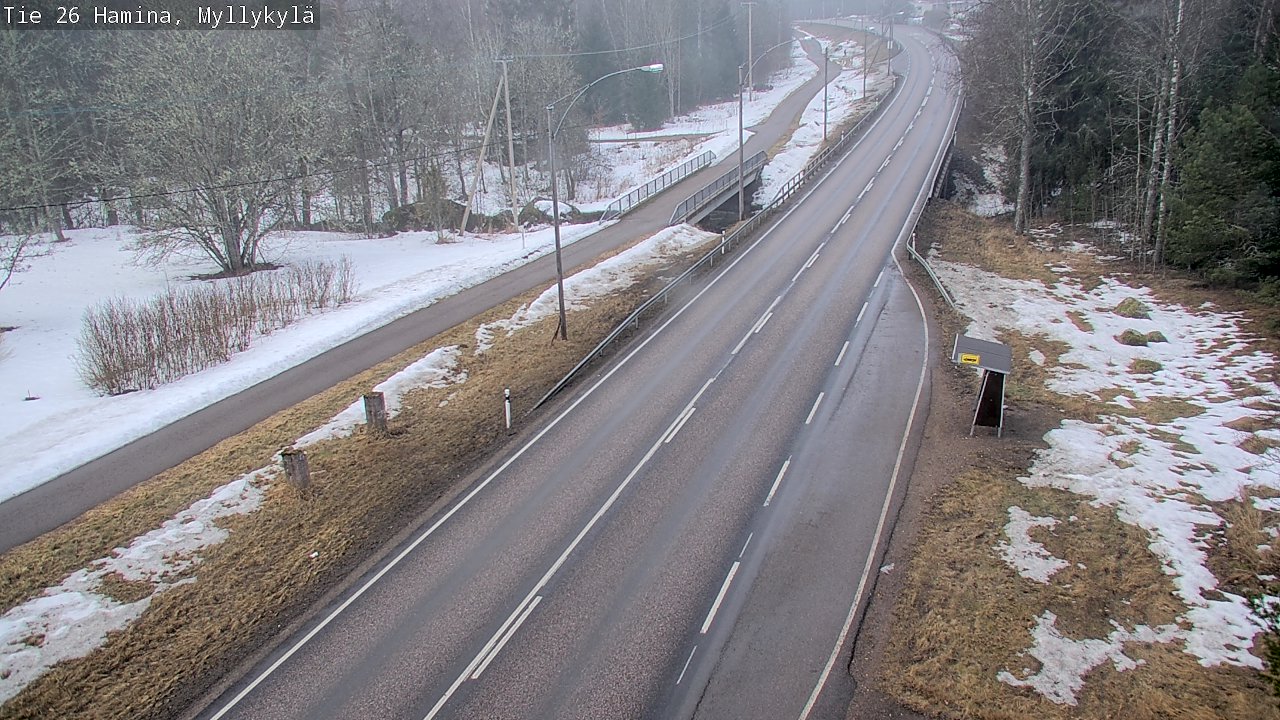 Kelikamerat Kuva Tie 26 Hamina, Myllykylä, Hamina, Kymenlaakso