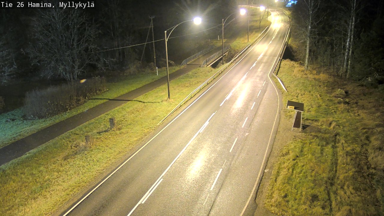 Kelikamerat Kuva Tie 26 Hamina, Myllykylä, Hamina, Kymenlaakso