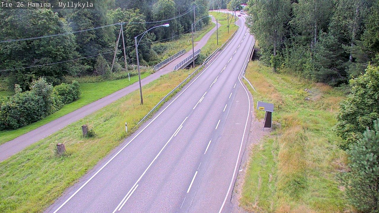 Kelikamerat Kuva Tie 26 Hamina, Myllykylä, Hamina, Kymenlaakso