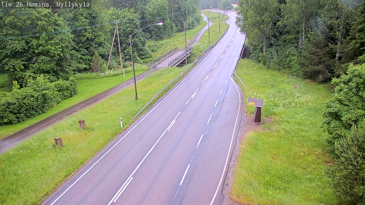 Kelikamerat Kuva Tie 26 Hamina, Myllykylä, Hamina, Kymenlaakso