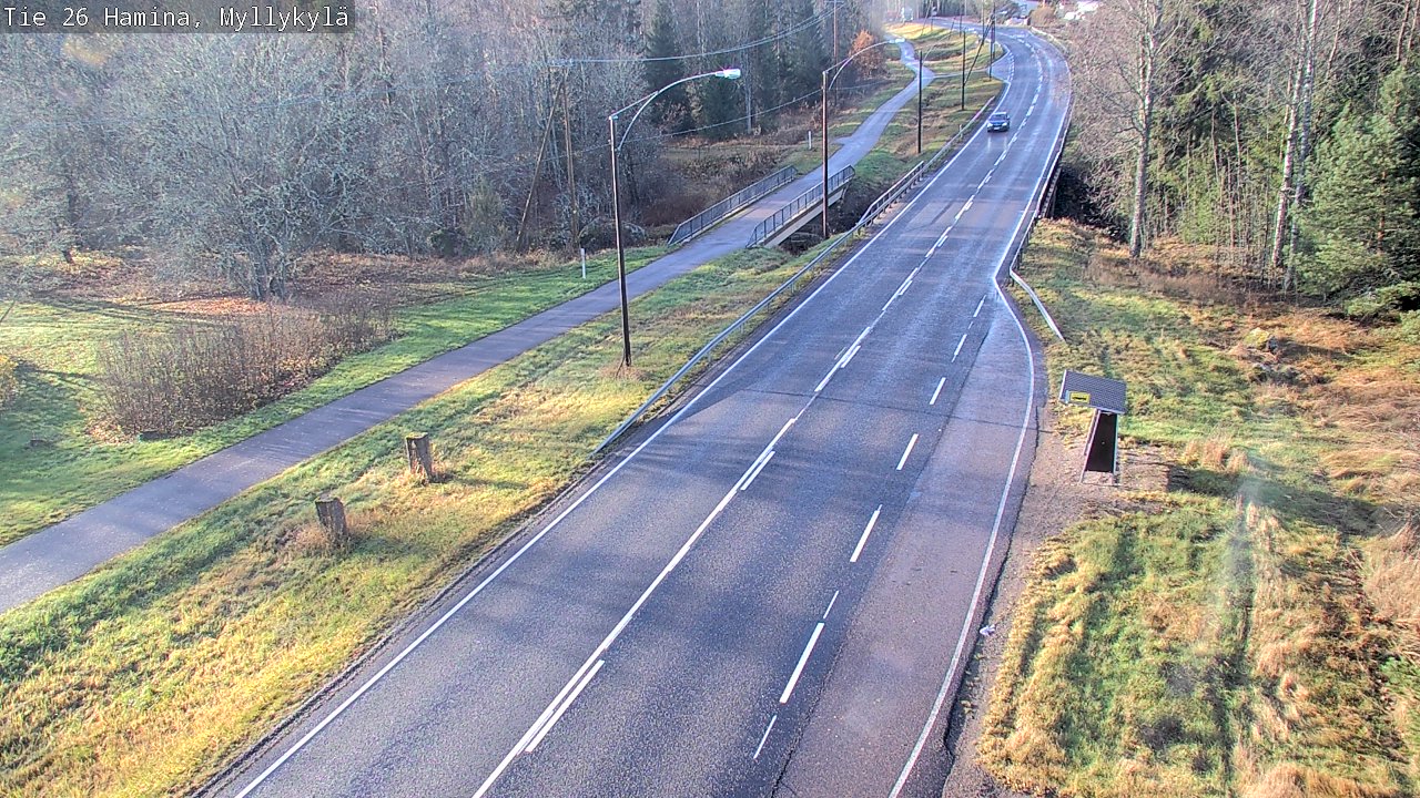 Kelikamerat Kuva Tie 26 Hamina, Myllykylä, Hamina, Kymenlaakso