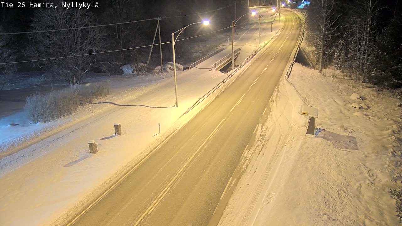 Kelikamerat Kuva Tie 26 Hamina, Myllykylä, Hamina, Kymenlaakso