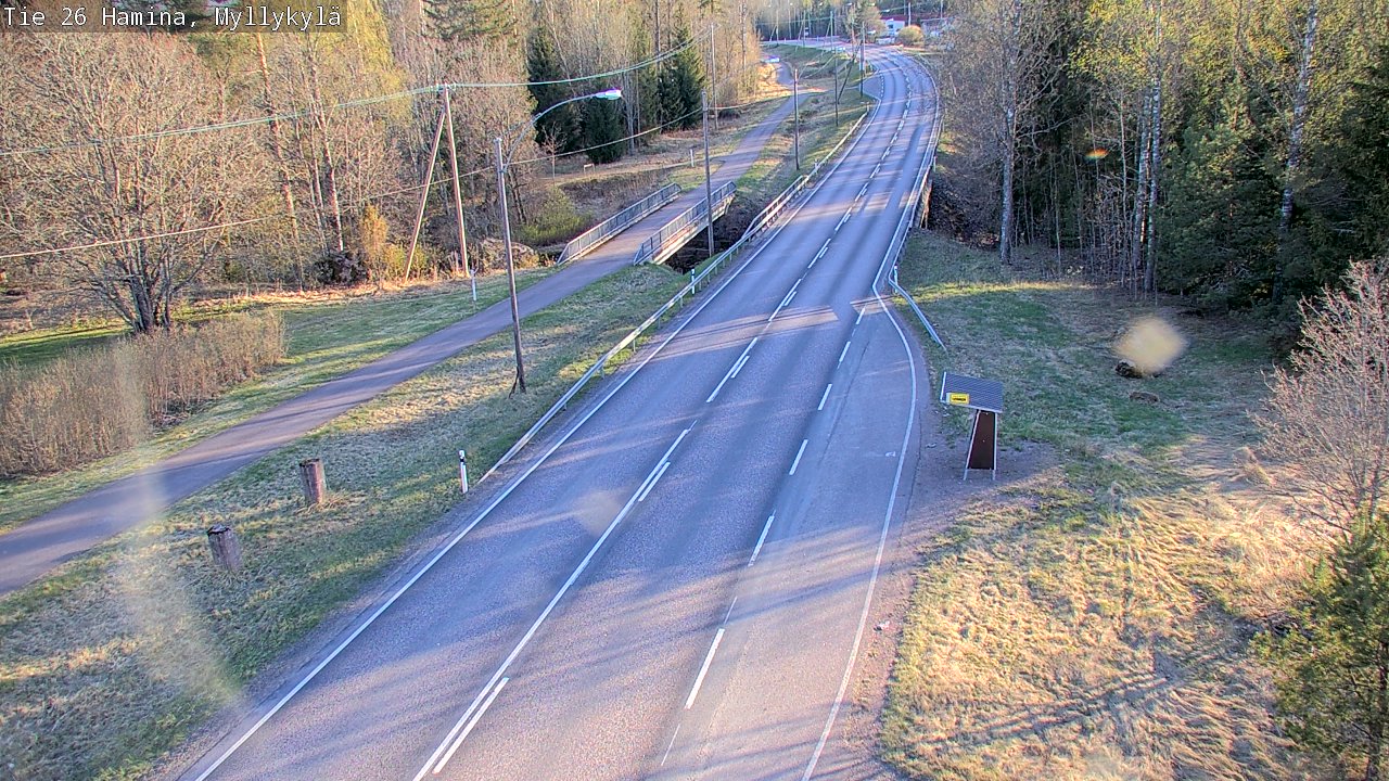 Kelikamerat Kuva Tie 26 Hamina, Myllykylä, Hamina, Kymenlaakso