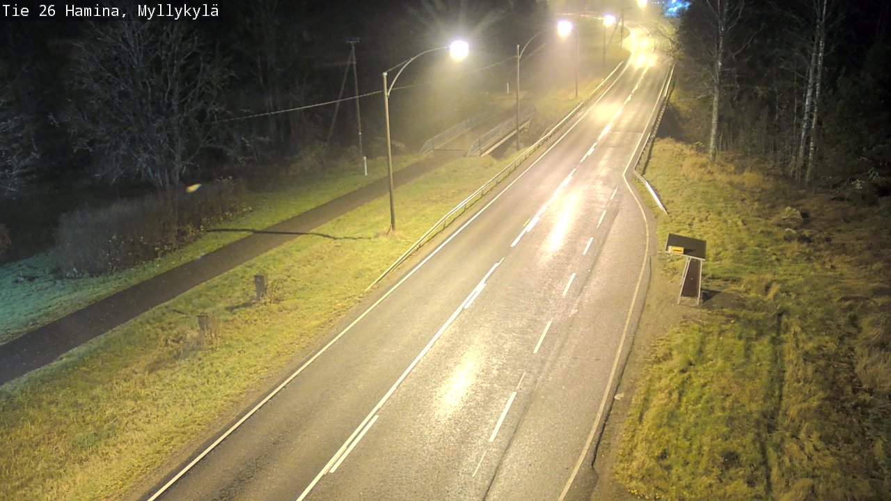 Kelikamerat Kuva Tie 26 Hamina, Myllykylä, Hamina, Kymenlaakso