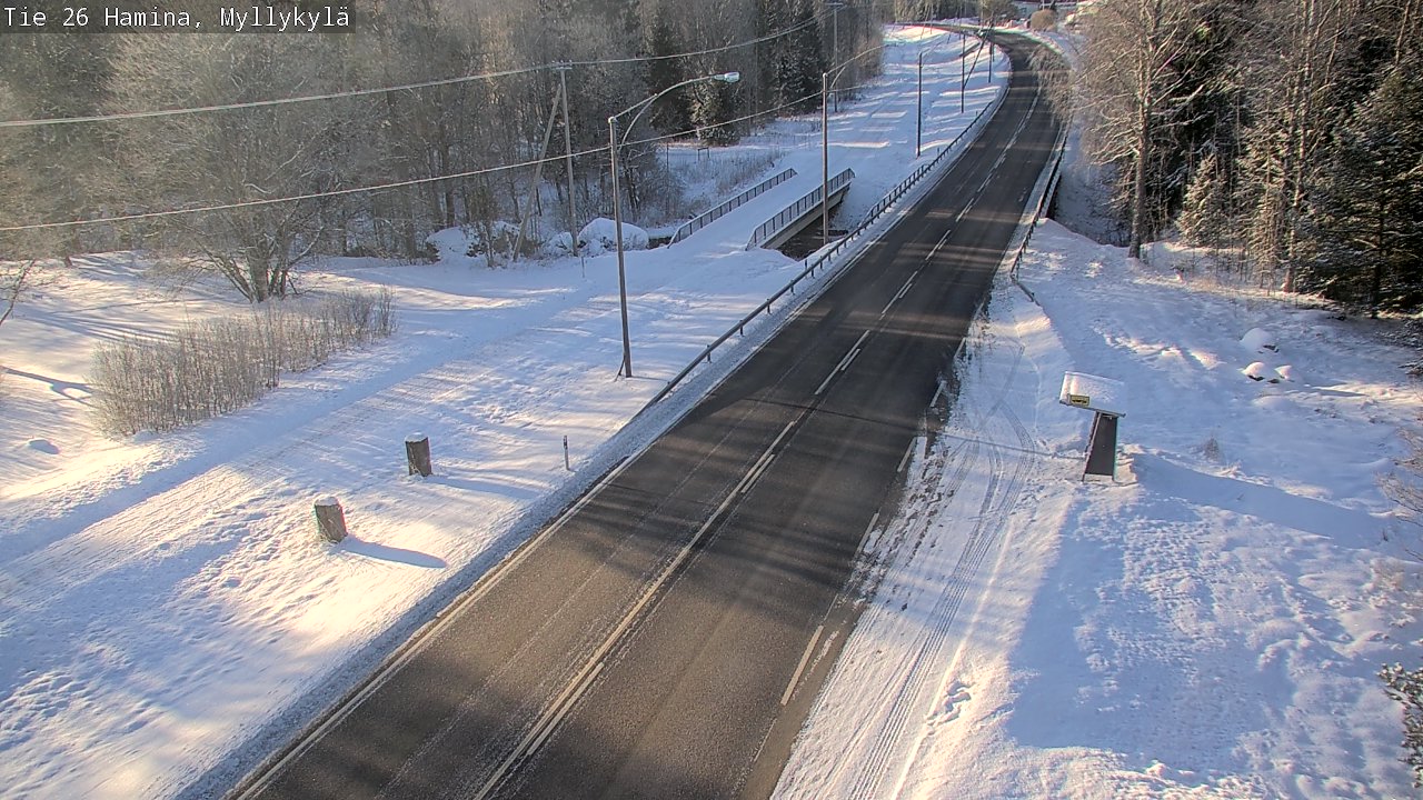 Kelikamerat Kuva Tie 26 Hamina, Myllykylä, Hamina, Kymenlaakso