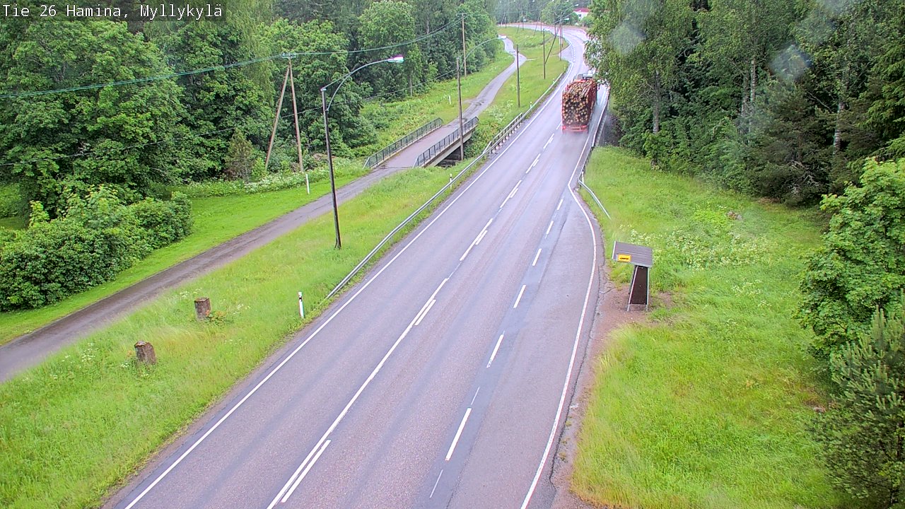 Kelikamerat Kuva Tie 26 Hamina, Myllykylä, Hamina, Kymenlaakso
