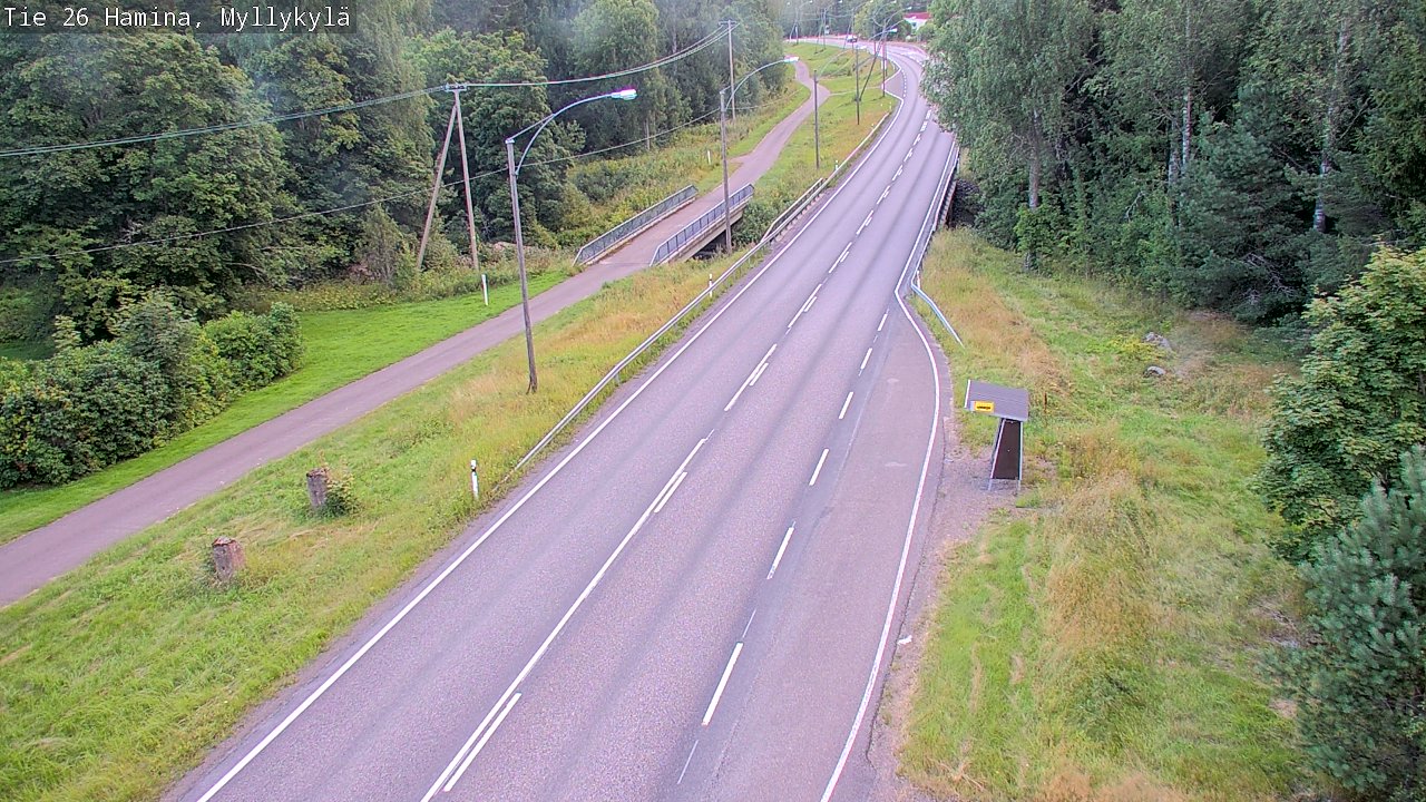 Kelikamerat Kuva Tie 26 Hamina, Myllykylä, Hamina, Kymenlaakso