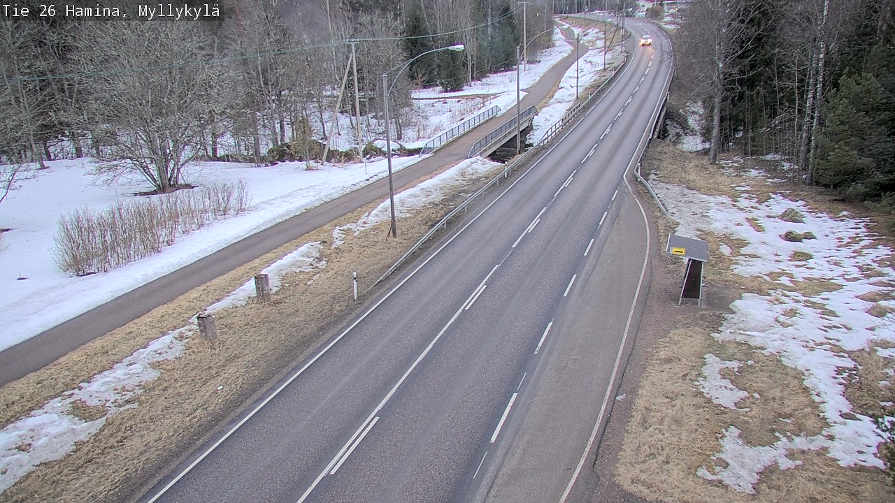 Kelikamerat Kuva Tie 26 Hamina, Myllykylä, Hamina, Kymenlaakso