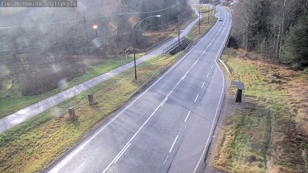 Kelikamerat Kuva Tie 26 Hamina, Myllykylä, Hamina, Kymenlaakso