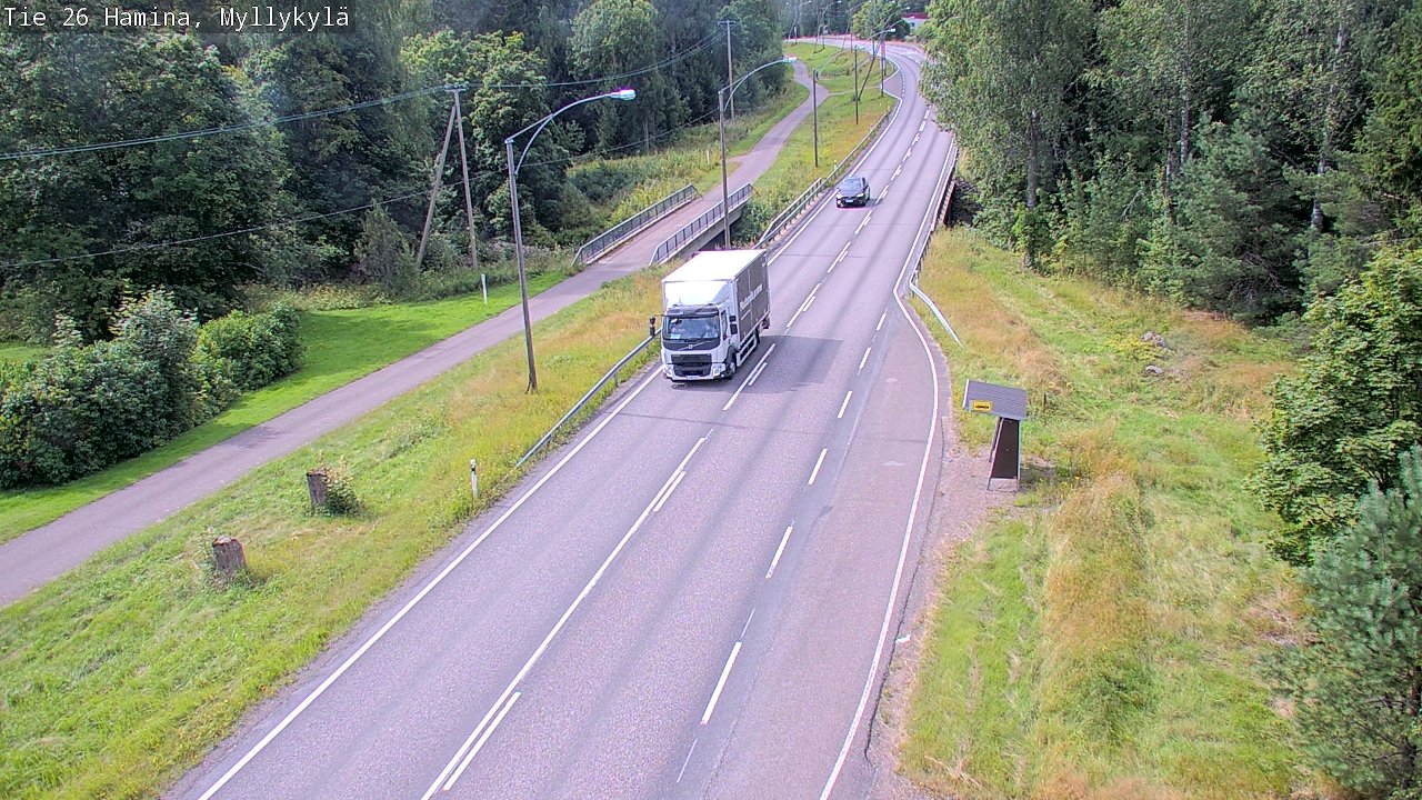 Kelikamerat Kuva Tie 26 Hamina, Myllykylä, Hamina, Kymenlaakso