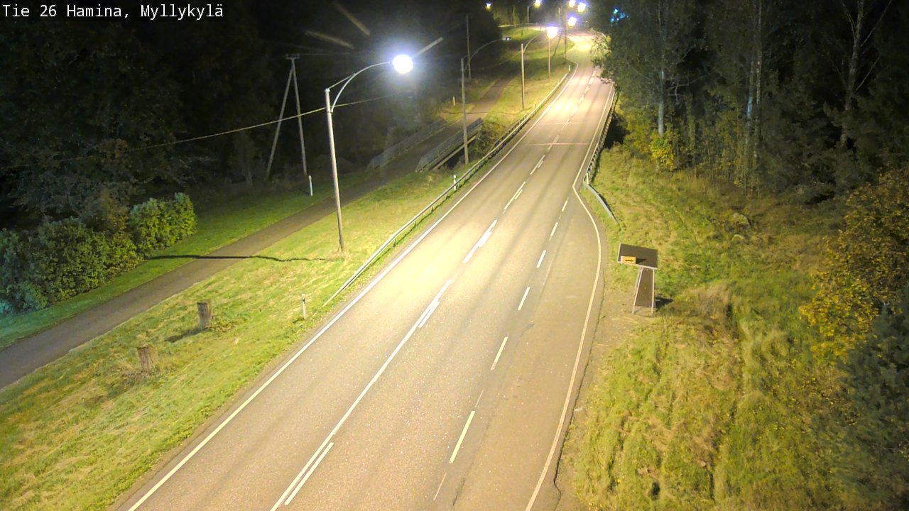 Kelikamerat Kuva Tie 26 Hamina, Myllykylä, Hamina, Kymenlaakso