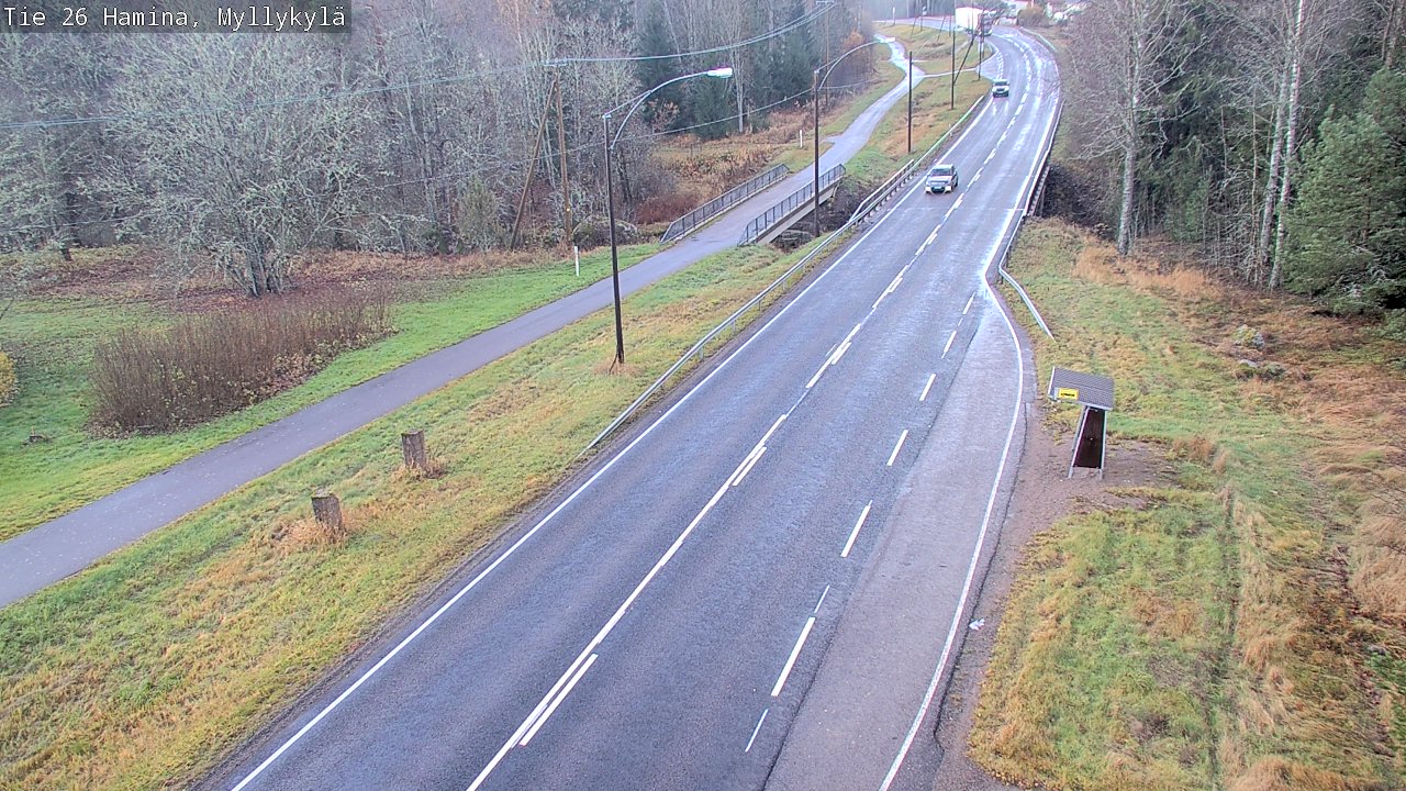 Kelikamerat Kuva Tie 26 Hamina, Myllykylä, Hamina, Kymenlaakso