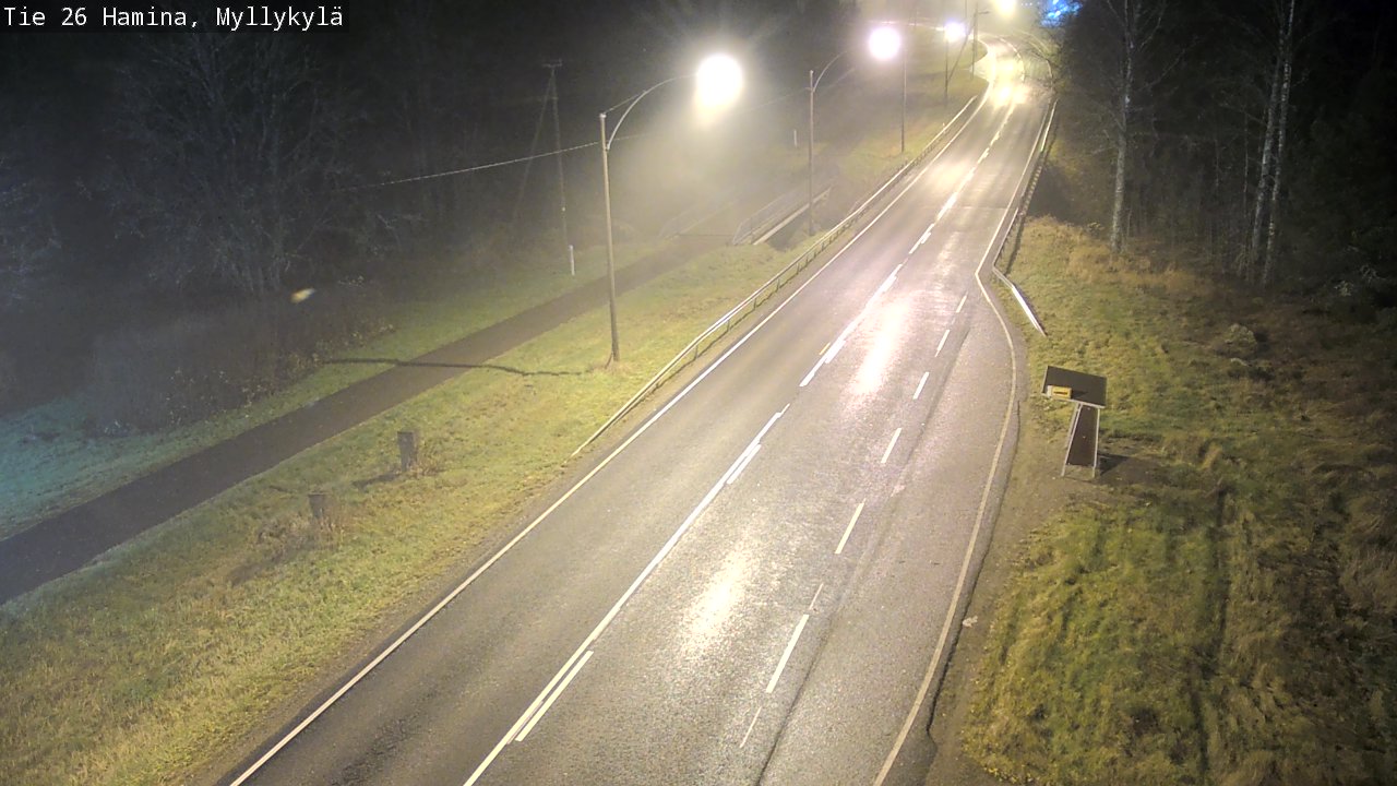 Kelikamerat Kuva Tie 26 Hamina, Myllykylä, Hamina, Kymenlaakso