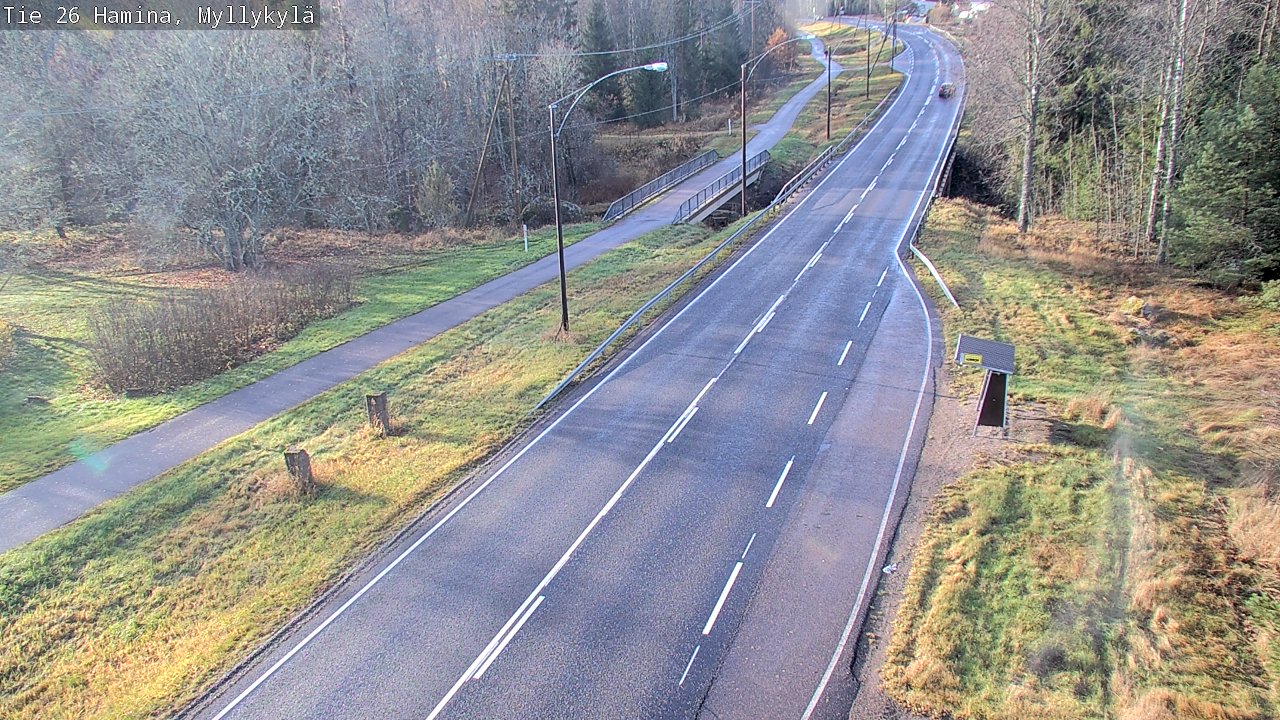 Kelikamerat Kuva Tie 26 Hamina, Myllykylä, Hamina, Kymenlaakso