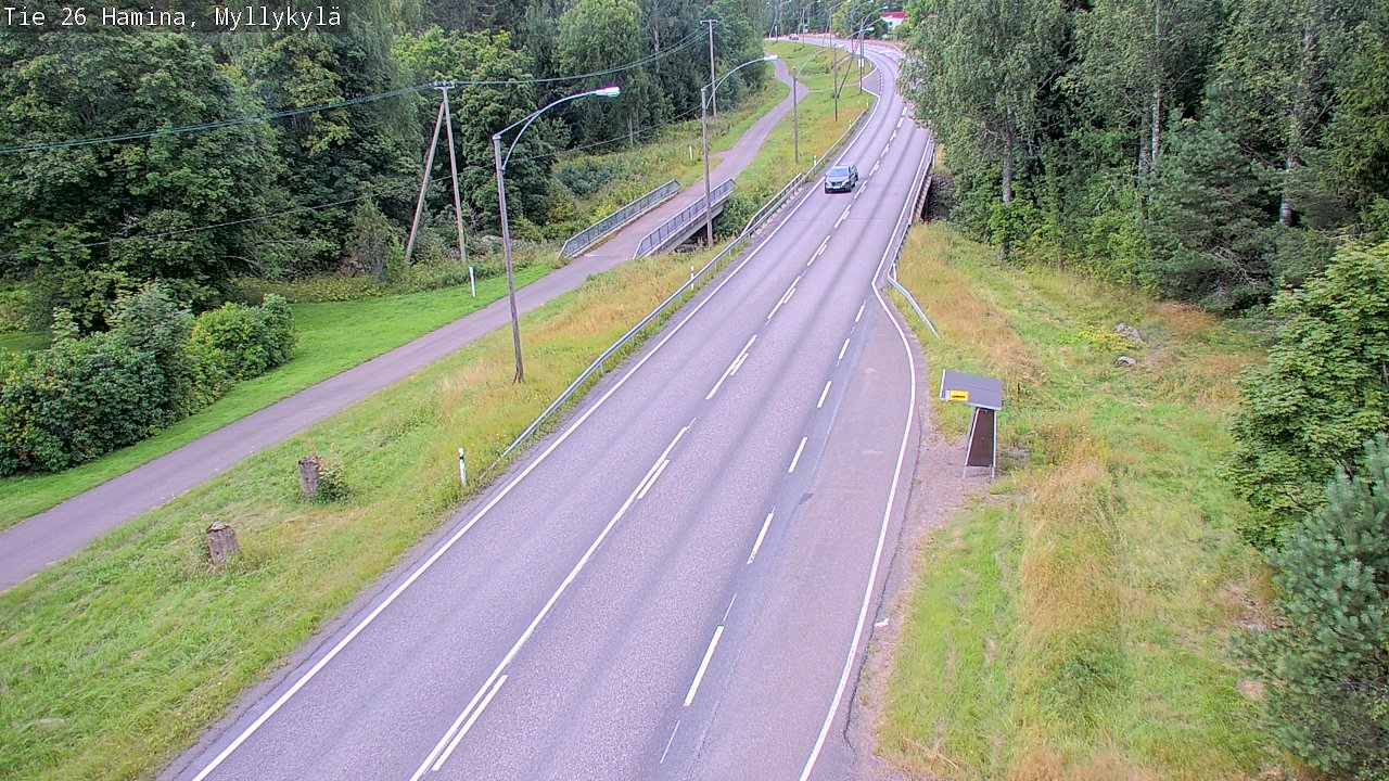 Kelikamerat Kuva Tie 26 Hamina, Myllykylä, Hamina, Kymenlaakso