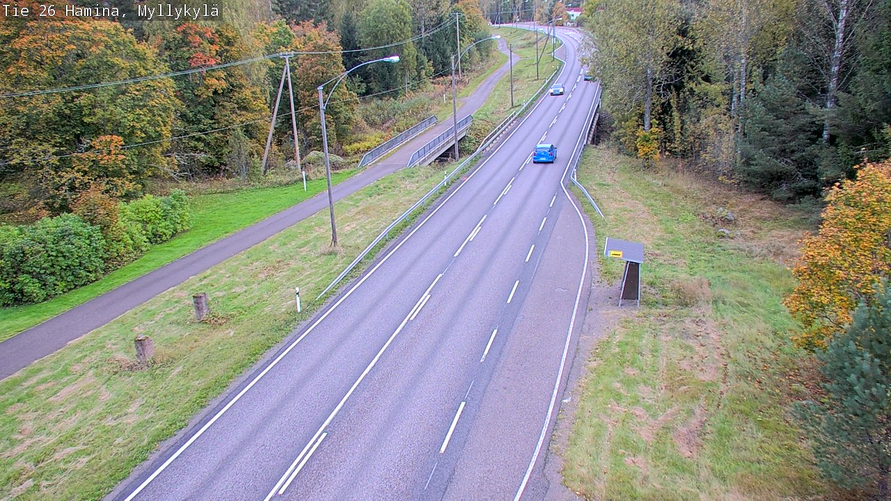 Kelikamerat Kuva Tie 26 Hamina, Myllykylä, Hamina, Kymenlaakso