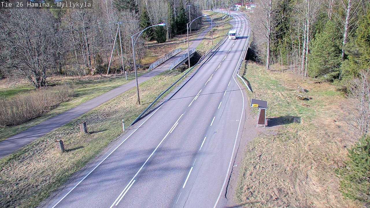 Kelikamerat Kuva Tie 26 Hamina, Myllykylä, Hamina, Kymenlaakso