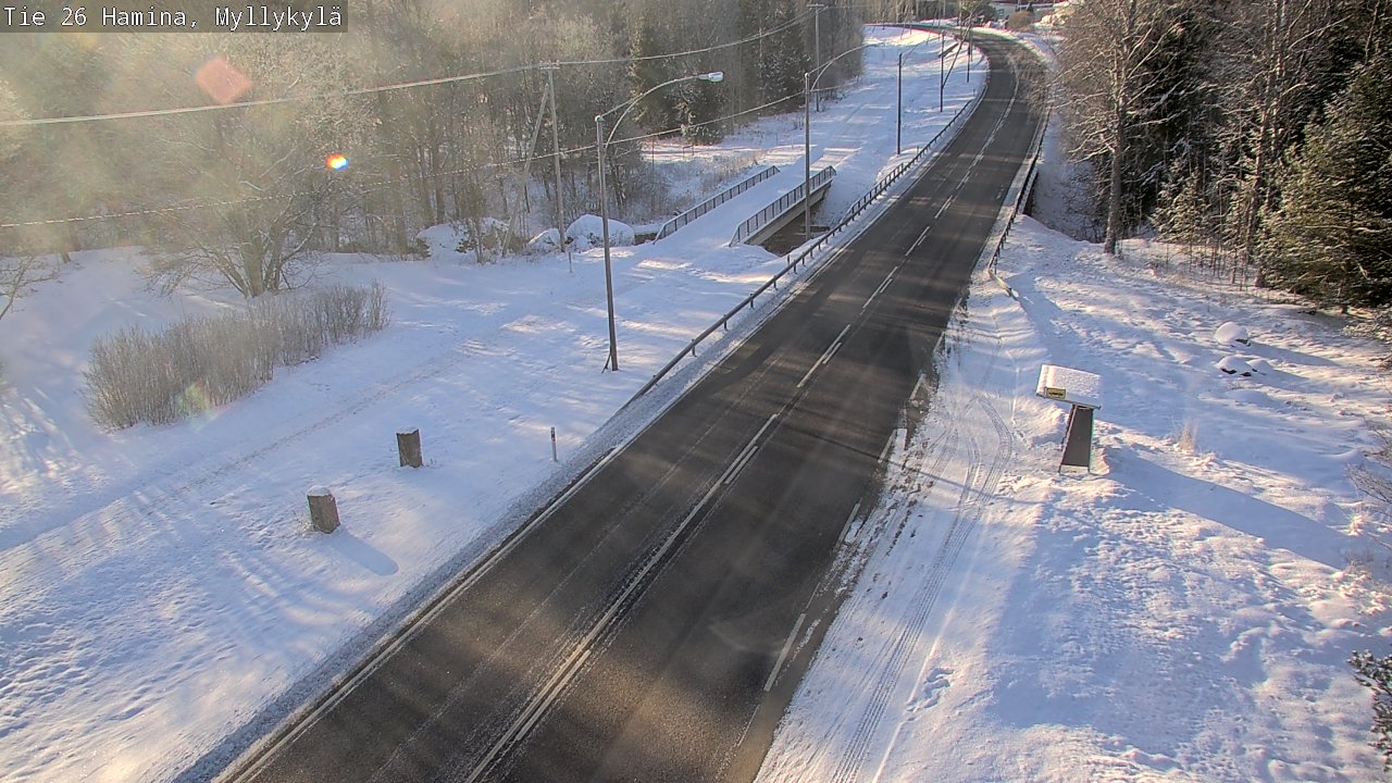 Kelikamerat Kuva Tie 26 Hamina, Myllykylä, Hamina, Kymenlaakso