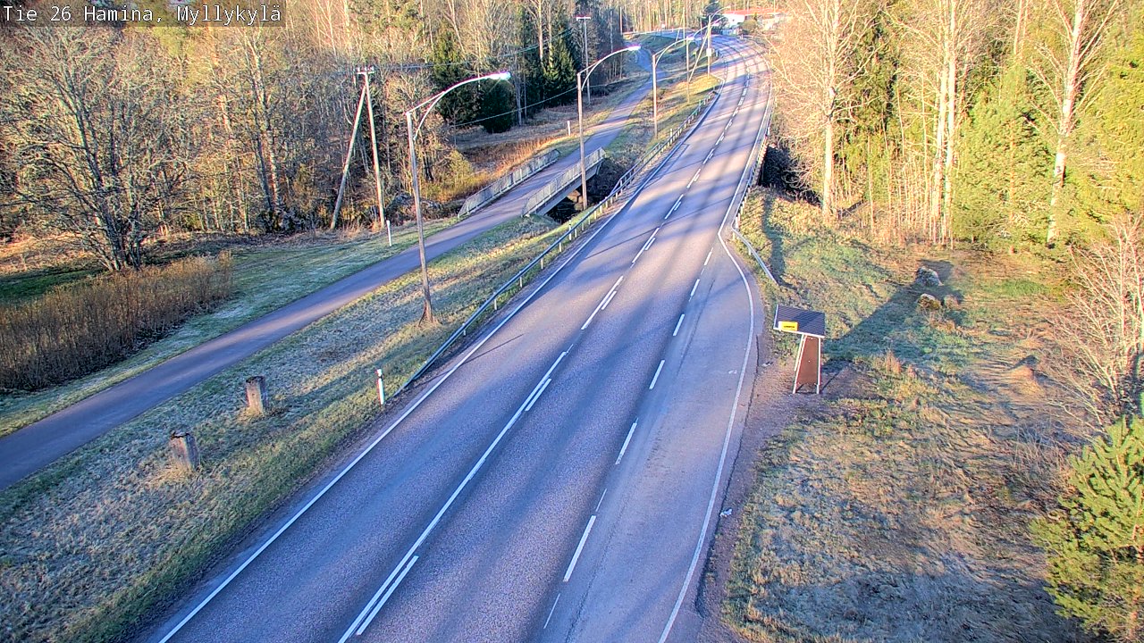 Kelikamerat Kuva Tie 26 Hamina, Myllykylä, Hamina, Kymenlaakso