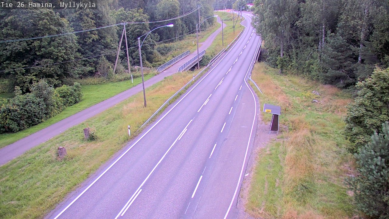 Kelikamerat Kuva Tie 26 Hamina, Myllykylä, Hamina, Kymenlaakso