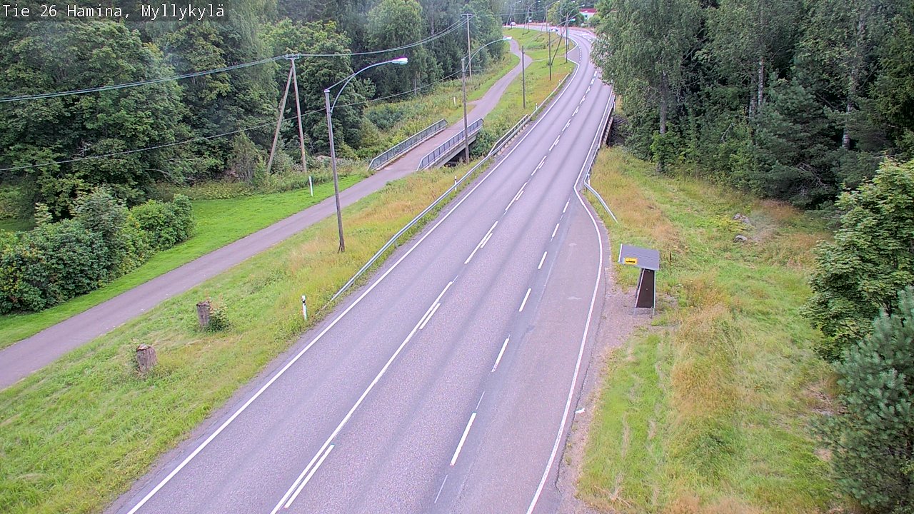 Kelikamerat Kuva Tie 26 Hamina, Myllykylä, Hamina, Kymenlaakso