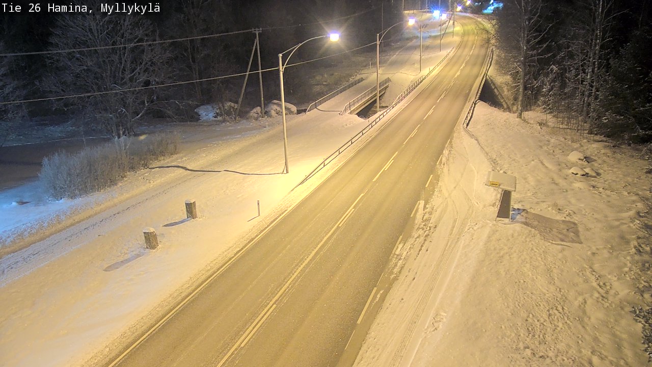 Kelikamerat Kuva Tie 26 Hamina, Myllykylä, Hamina, Kymenlaakso