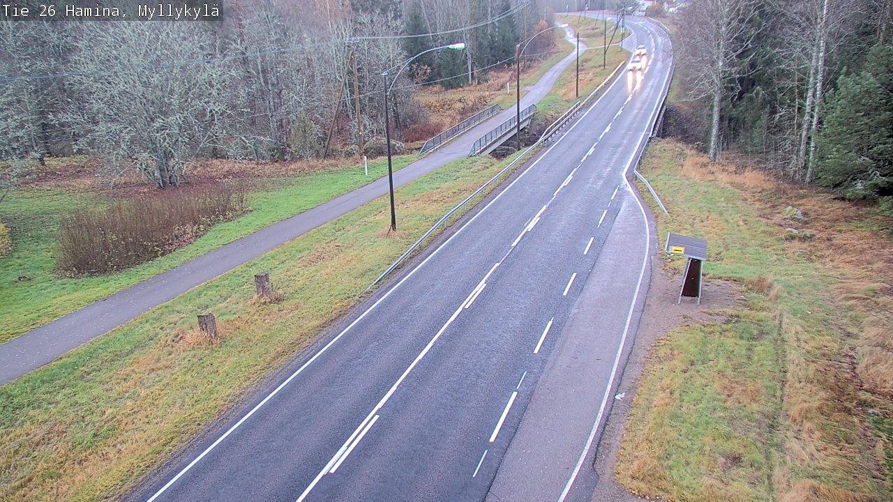 Kelikamerat Kuva Tie 26 Hamina, Myllykylä, Hamina, Kymenlaakso