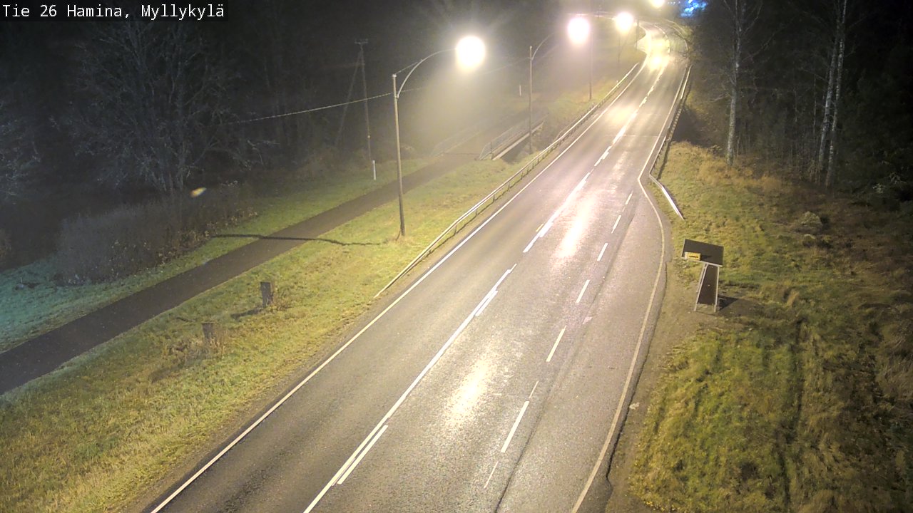 Kelikamerat Kuva Tie 26 Hamina, Myllykylä, Hamina, Kymenlaakso