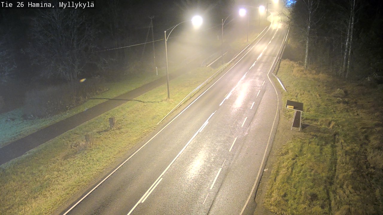 Kelikamerat Kuva Tie 26 Hamina, Myllykylä, Hamina, Kymenlaakso